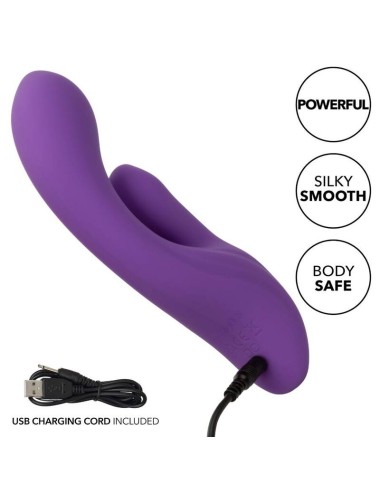 CALIFORNIA EXOTICS STELLA DUAL PLEASER VIOLET