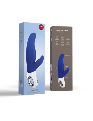 FUN FACTORY - LADY BI DUAL VIBRATOR ULTRAMARIN