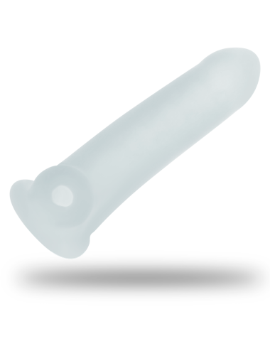 GAINE POUR PÉNIS ET TESTIBLES EN SILICONE OHMAMA - PETITE