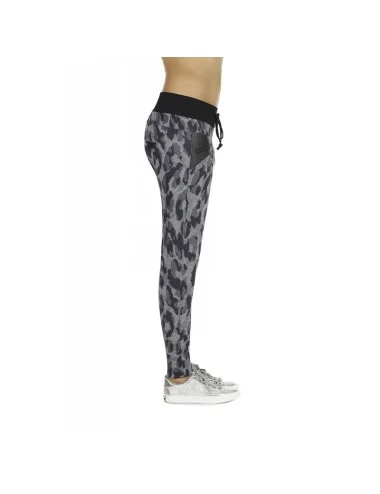 Mitsu pantalon panthère gris