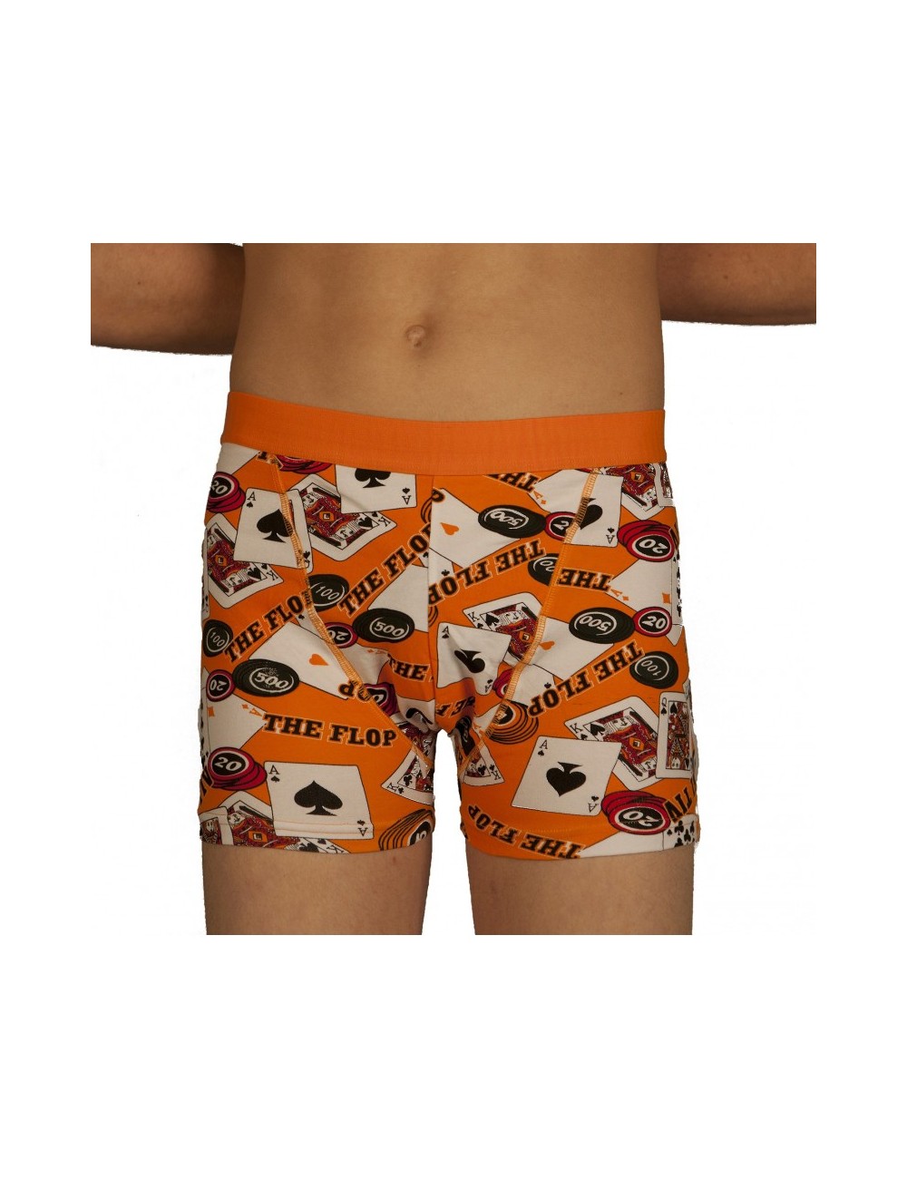 Boxer poker orange