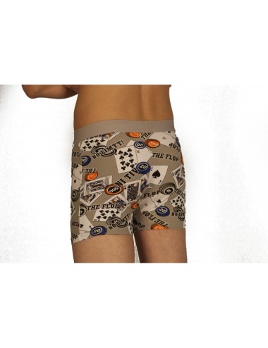 Boxer poker gris