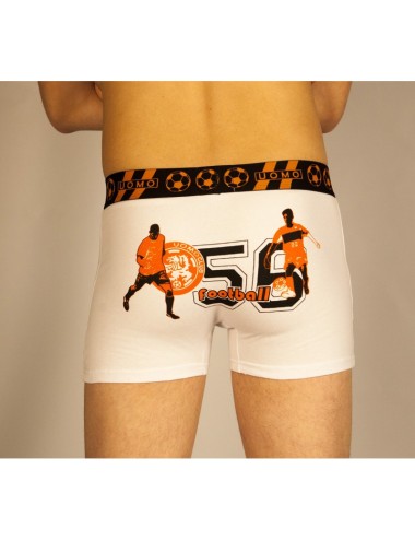 Boxer football blanc