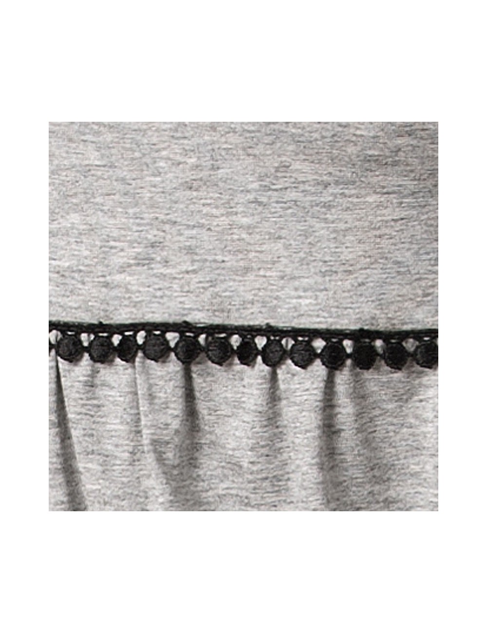 Pyjama court gris