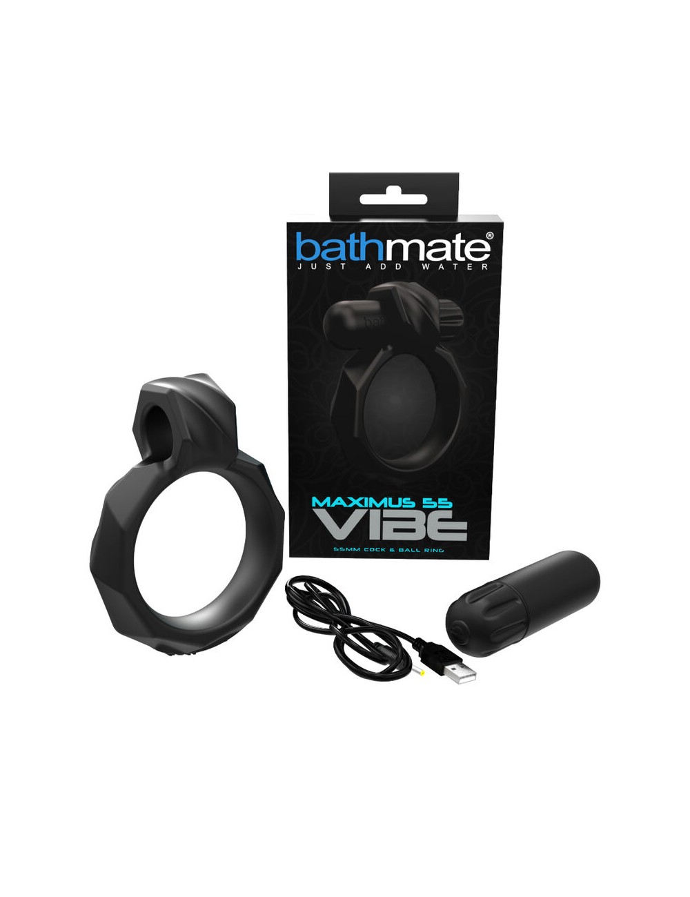 BATHMATE - BAGUE VIBE MAXIMUS 55 BATHMATE - BAGUE VIBE MAXIMUS 55