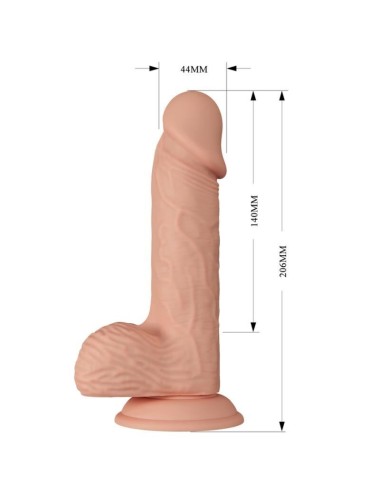 MAGNIFIQUE RENCONTRE CATOBLEPAS DILDO RÉALISTE ET SOUPLE 20,6 CM - FLESH
