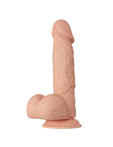 MAGNIFIQUE RENCONTRE BAHAMUT DILDO RÉALISTE ET SOUPLE 21.8 CM - FLESH