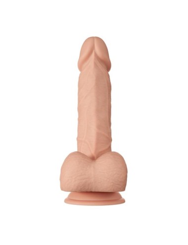 MAGNIFIQUE RENCONTRE BAHAMUT DILDO RÉALISTE ET SOUPLE 21.8 CM - FLESH