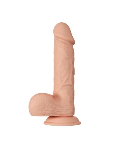 MAGNIFIQUE RENCONTRE BAHAMUT DILDO RÉALISTE ET SOUPLE 21.8 CM - FLESH