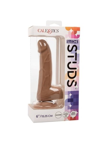 CLOUS EN SILICONE CALIFORNIA EXOTICS 15,24 CM MARRON