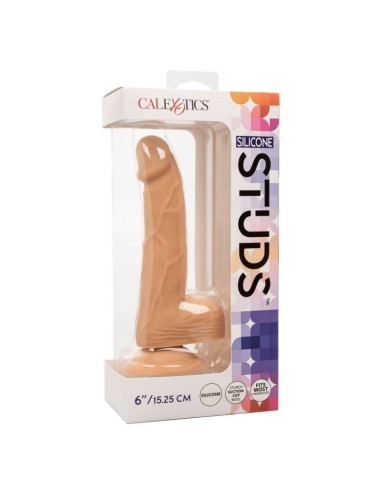 CLOUS SILICONE CALIFORNIA EXOTICS 15,24 CM PEAU