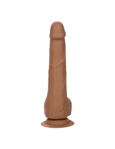 CLOUS EN SILICONE CALIFORNIA EXOTICS 20,32 CM MARRON