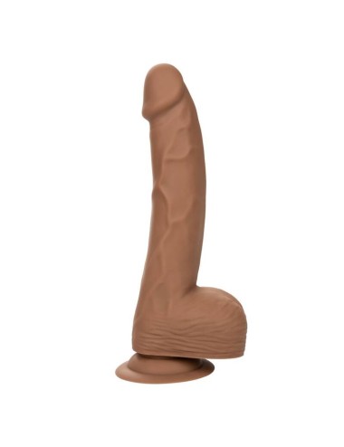 CLOUS EN SILICONE CALIFORNIA EXOTICS 20,32 CM MARRON