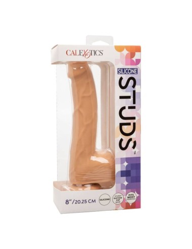 CLOUS EN SILICONE CALIFORNIA EXOTICS 20,32 CM PEAU