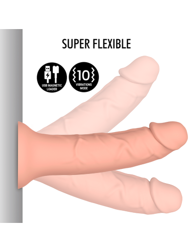 MYTHOLOGY ASHER DILDO ORIGINAL M - VIBRATEUR WATCHME TECHNOLOGIE SANS FIL COMPATIBLE