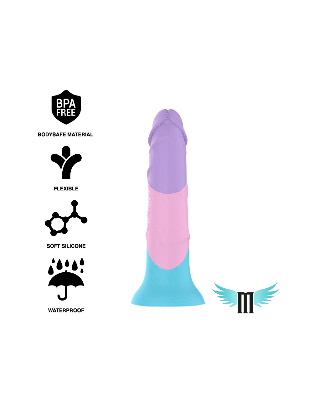 DILDO MYTHOLOGY ASHER PASTEL M