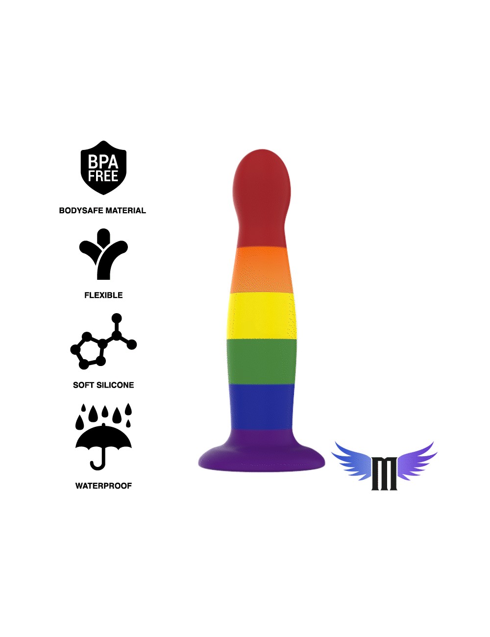 MYTHOLOGY GARRICK PRIDE DILDO M