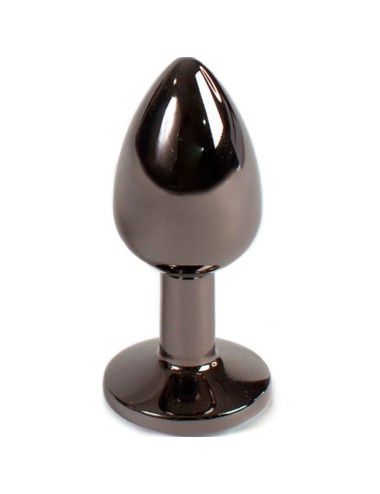 SECRET PLAY - PLUG ANAL GUNMETAL PETIT TAILLE 7 CM