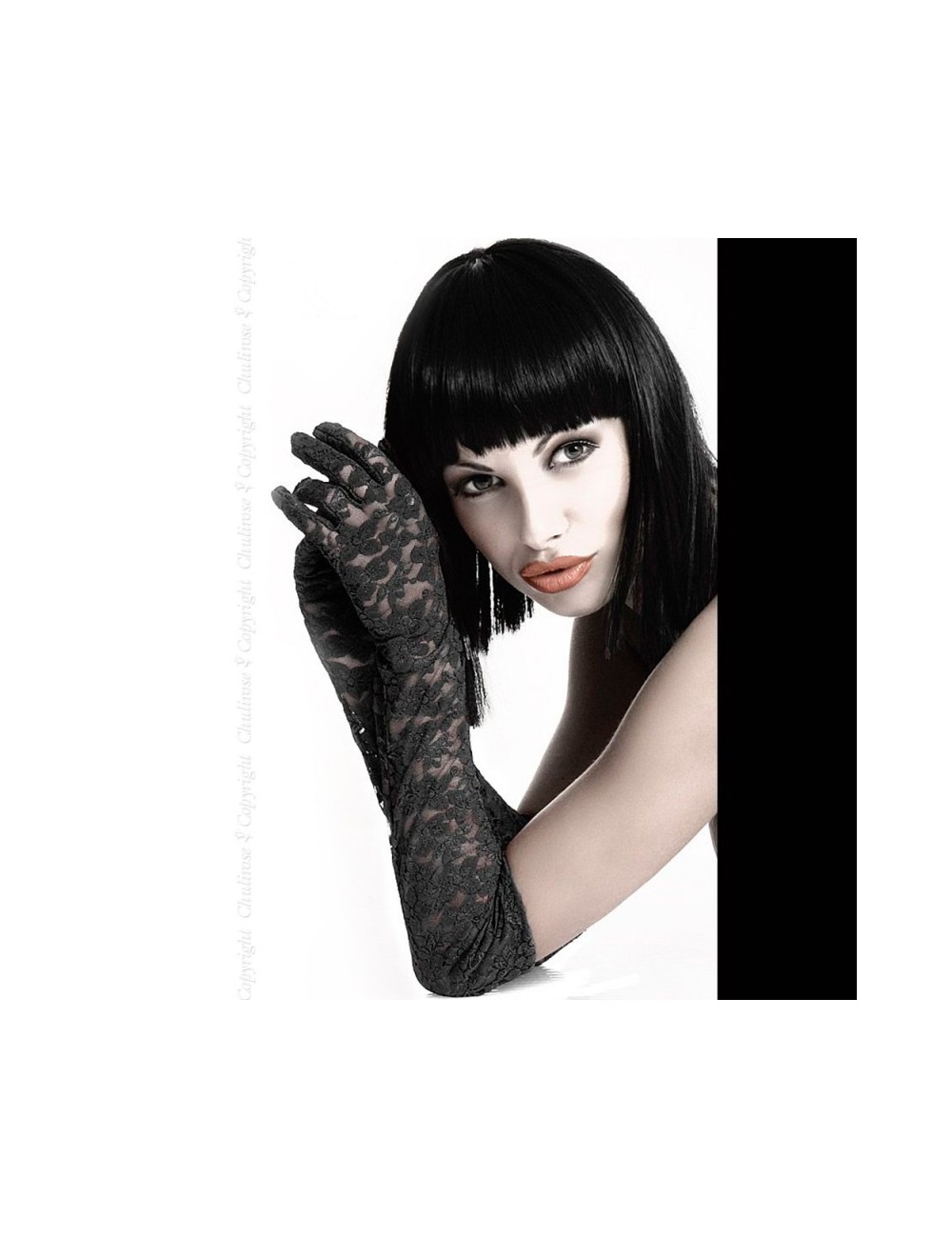 Gants dentelle noire Gants dentelle noire