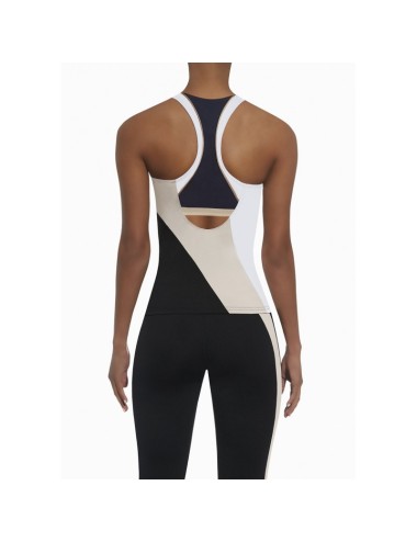 Flow Top50 top sport noir  et beige