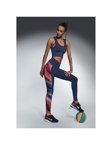 Rainbow legging sport bleu