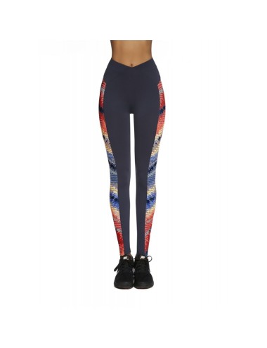 Rainbow legging sport bleu