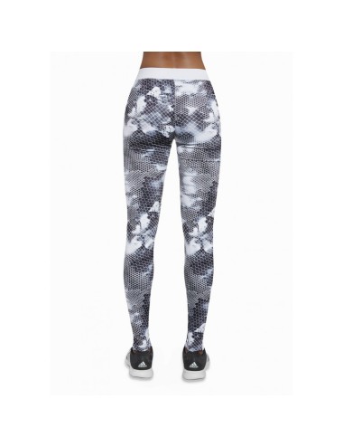 Code legging sport gris et blanc