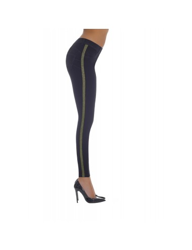 Toni legging noir et or