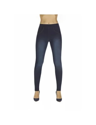 Maddie legging jean bleu foncé