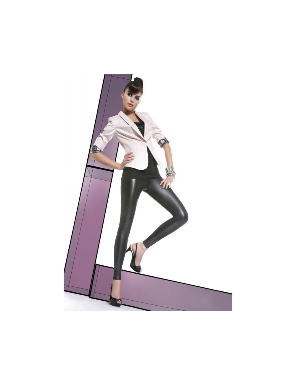 Elen legging effet cuir Elen legging effet cuir