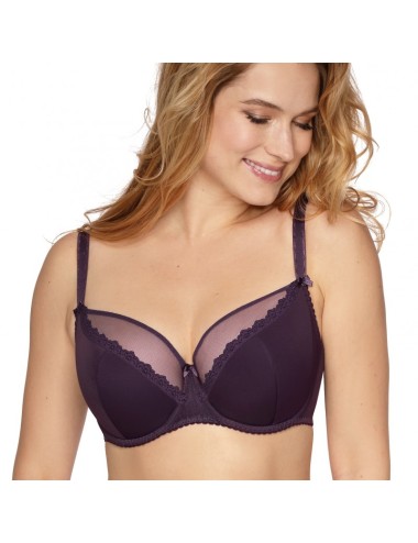 Amanda soutien-gorge prune