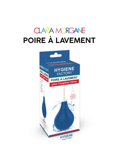 Poire à lavement Clara Morgane - Bleue