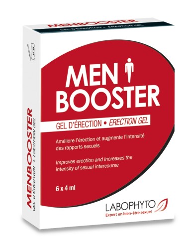 Men Booster gel stimulant d'érection 6 sachets - LAB29