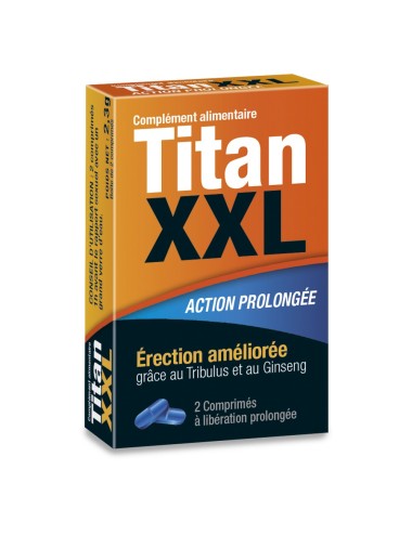 TitanXXL Stimulant sexuel 2 comprimés - LAB44