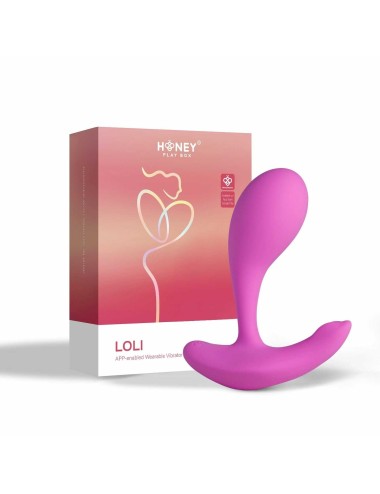Loli - vibromasseur avec application pour le point G et le clitoris