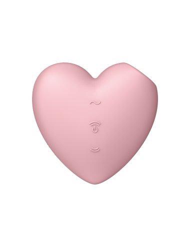 Stimulateur de clitoris USB en forme de cœur Cuttie Heart Satisfyer - CC597796