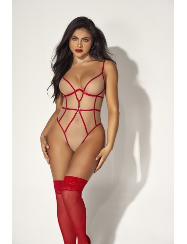 Body String chair et rouge  - MAL8817RED