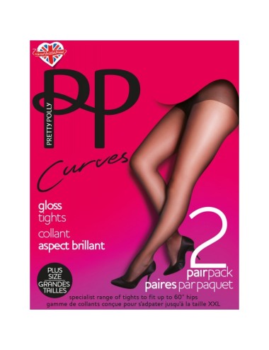 Collants grande taille -  Lot de 2