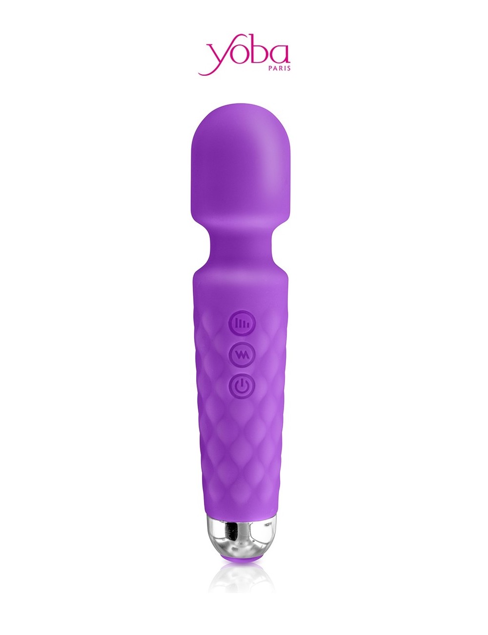 Vibro Love Wand rechargeable violet - Yoba