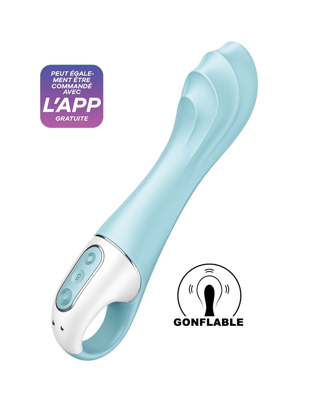 Vibro gonflable Satisfyer Air Pump Vibrator 5