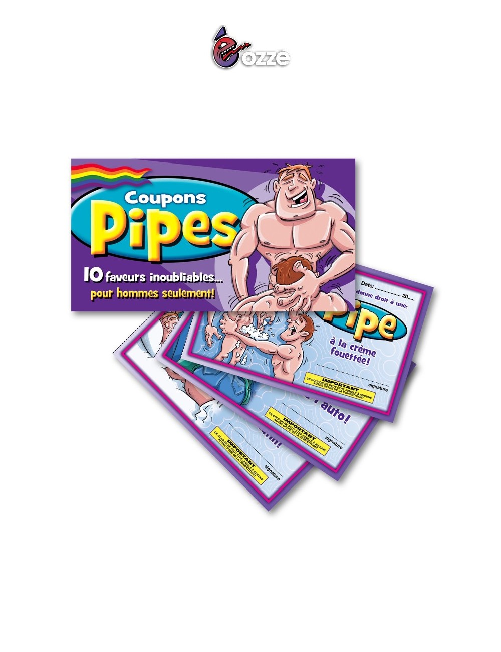 Coupons pipes pour hommes