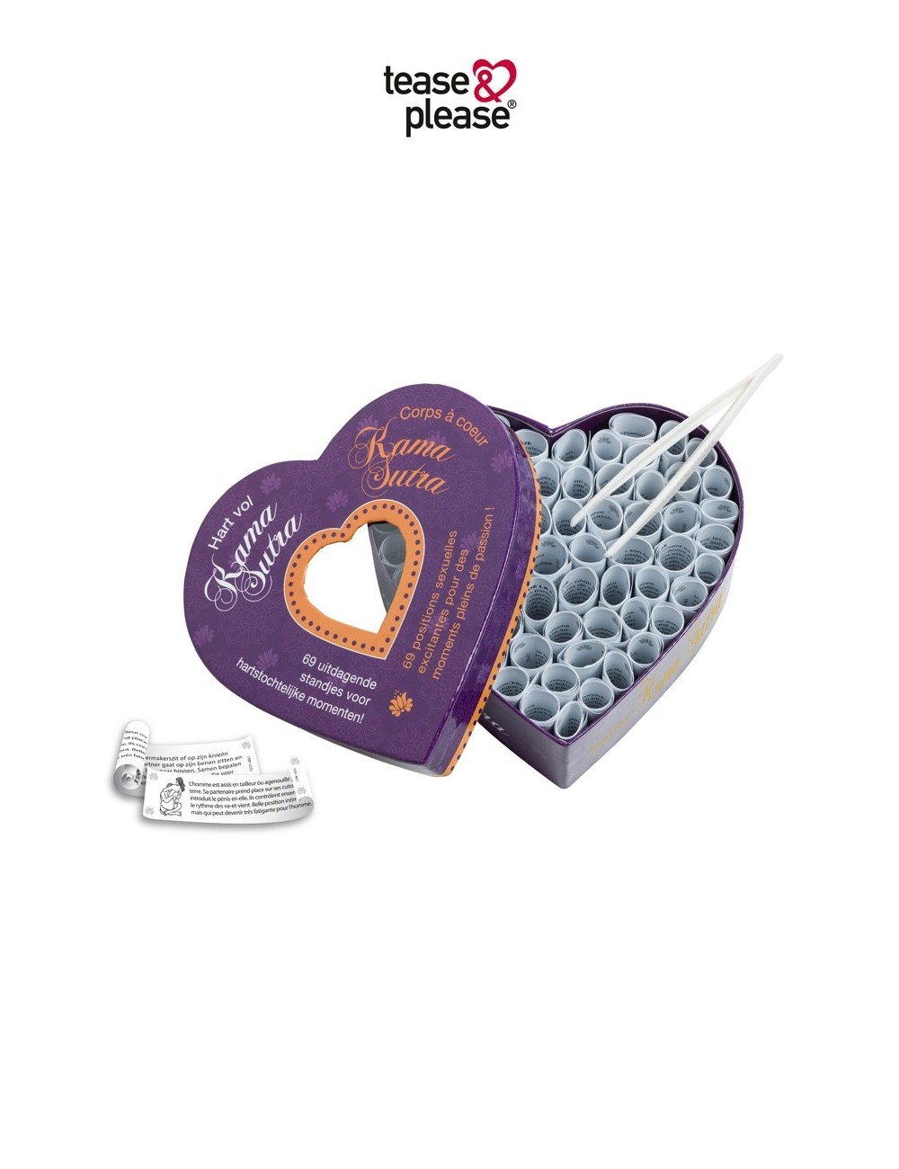 Jeu corps à coeur Kama-Sutra Jeu corps à coeur Kama-Sutra