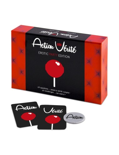 Jeu coquin Action ou Vérité Erotic Party Edition