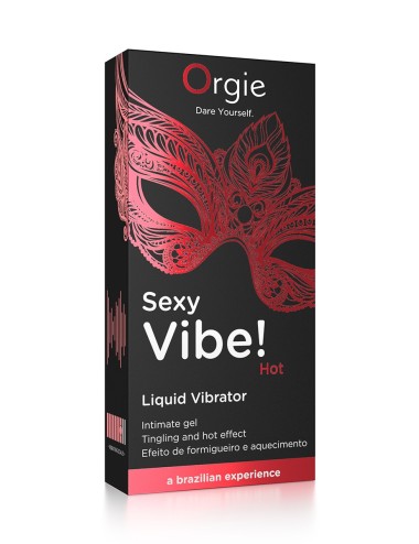 Gel d'excitation Sexy Vibe Hot Liquid Vibrator