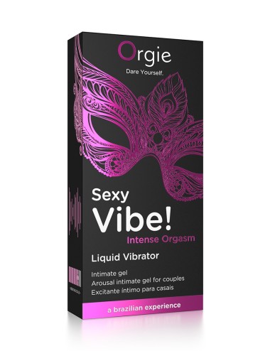 Gel d'excitation Sexy Vibe Intense Orgasm Liquid Vibrator