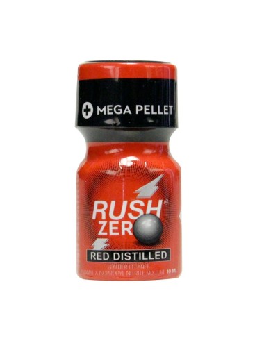 Poppers Rush Zero Red Distilled 10 ml