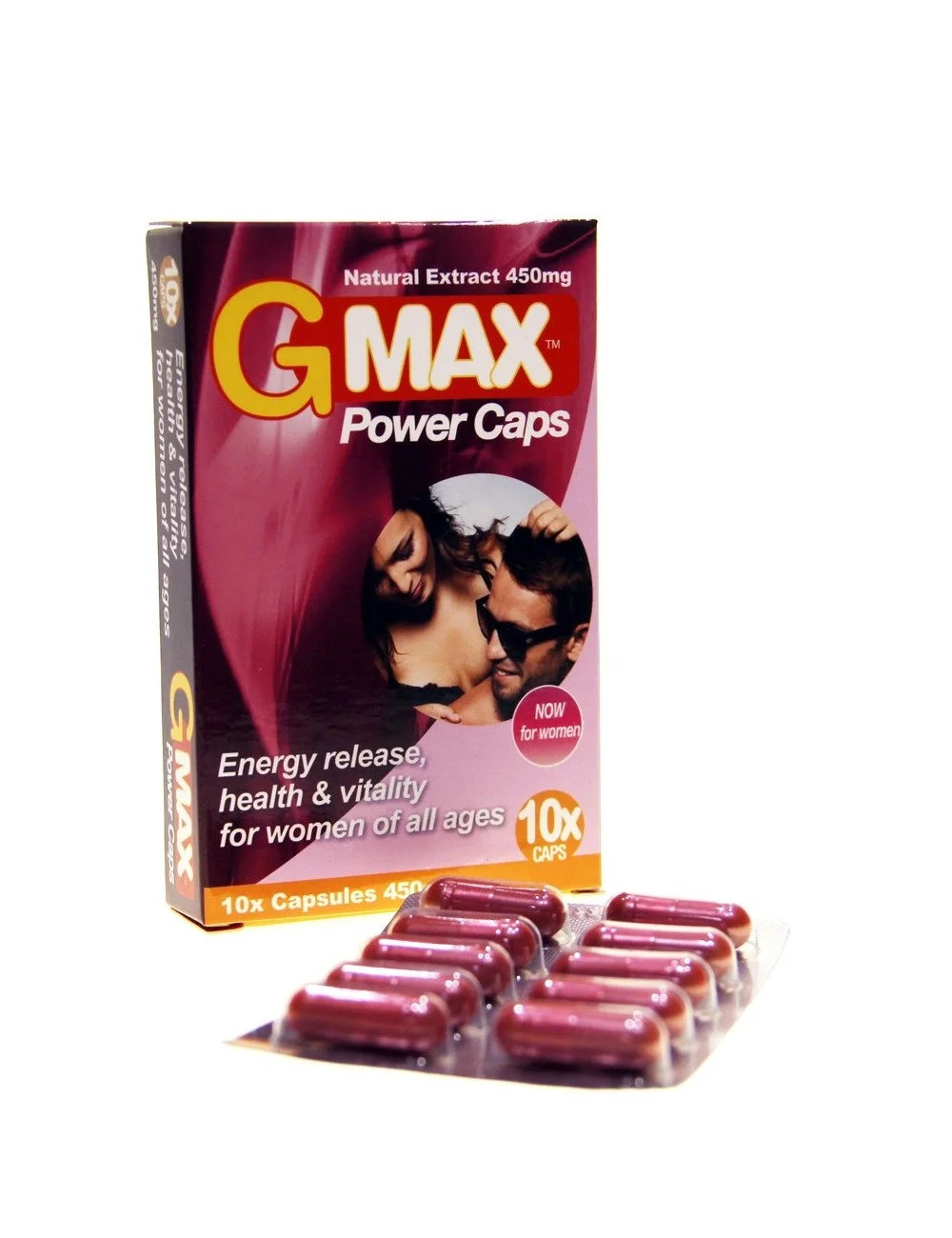 G-Max Power Caps Femme 10 gélules G-Max Power Caps Femme 10 gélules