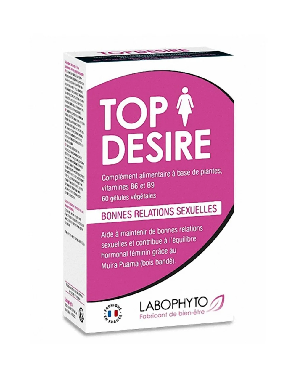 TopDesire Femme 60 gélules - Labophyto TopDesire Femme 60 gélules - Labophyto