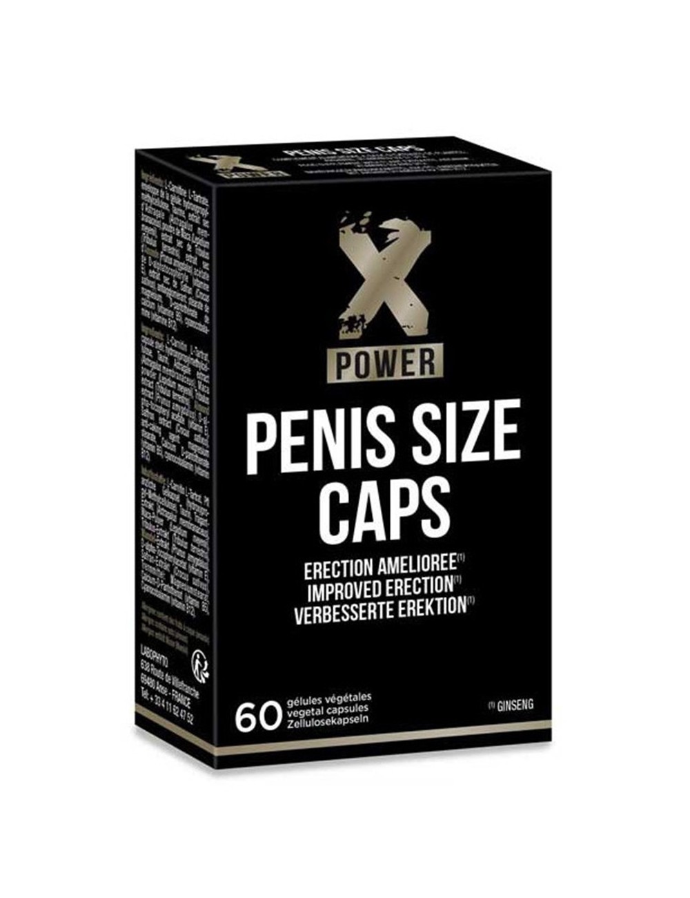 Penis Size Caps 60 gélules