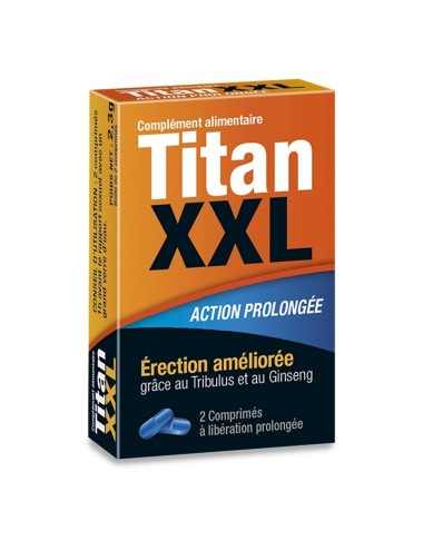 Titan XXL 2 comprimés - stimulant sexuel